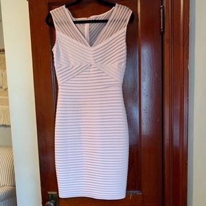 Calvin Klein Light Pink Bodycon Dress- Small